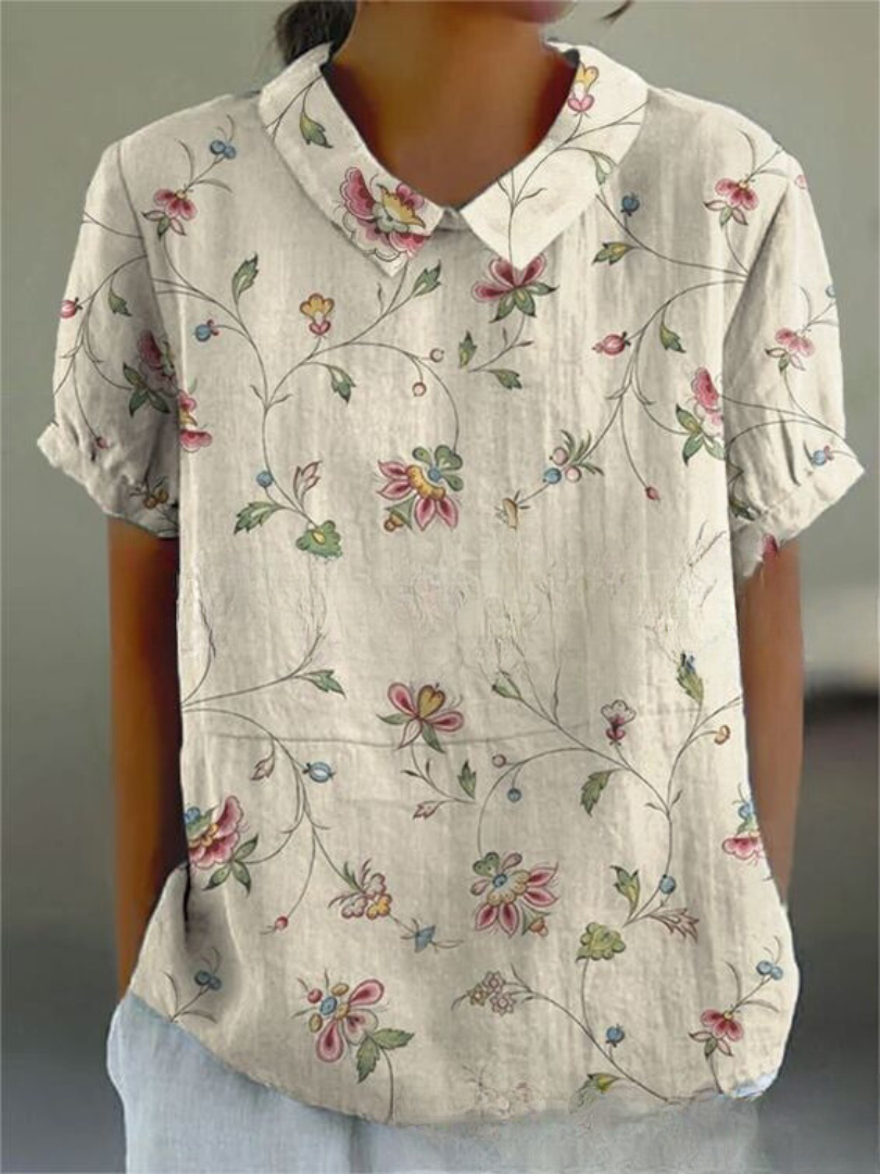 Liv | Chemisier élégant à motif floral pour femmes