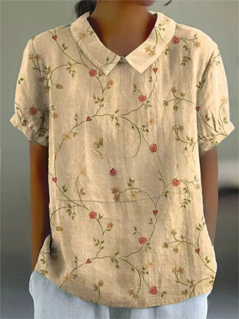 Liv | Chemisier élégant à motif floral pour femmes