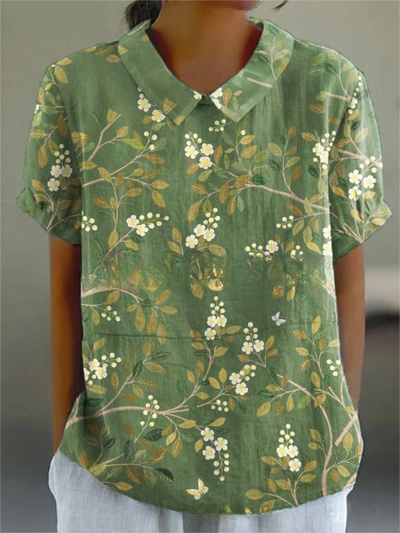 Liv | Chemisier élégant à motif floral pour femmes