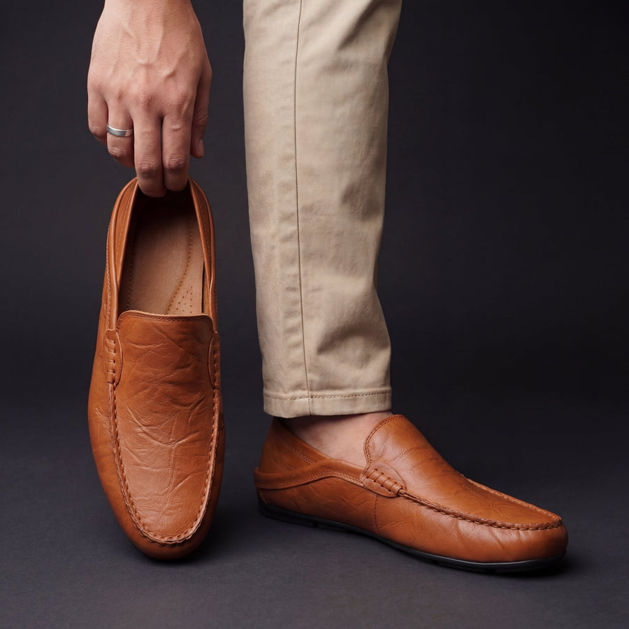 Mocassins Homme Élégance Quotidienne