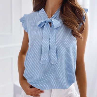 Emmeline - Chemisier à pois pour femmes - Moderne et élégant