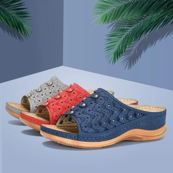VeerlesSandals I Sandales avec support orthopédique pour femmes