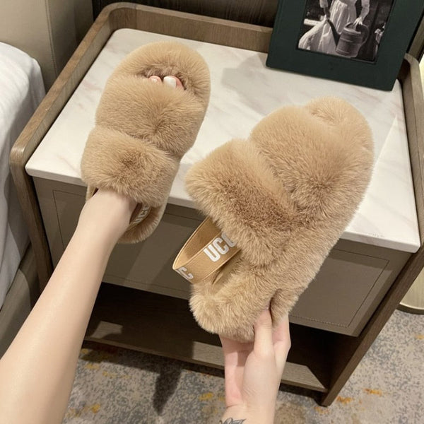Fluffy Flops™ | Chaussons d'hiver doux
