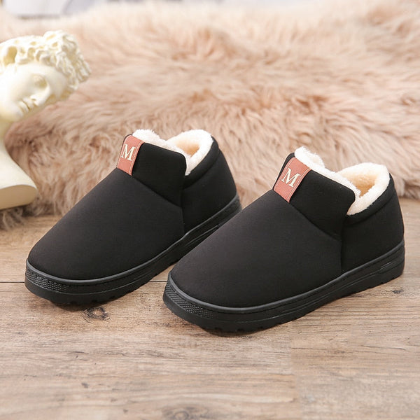 Chaussons d'intérieur en fourrure pour femmes