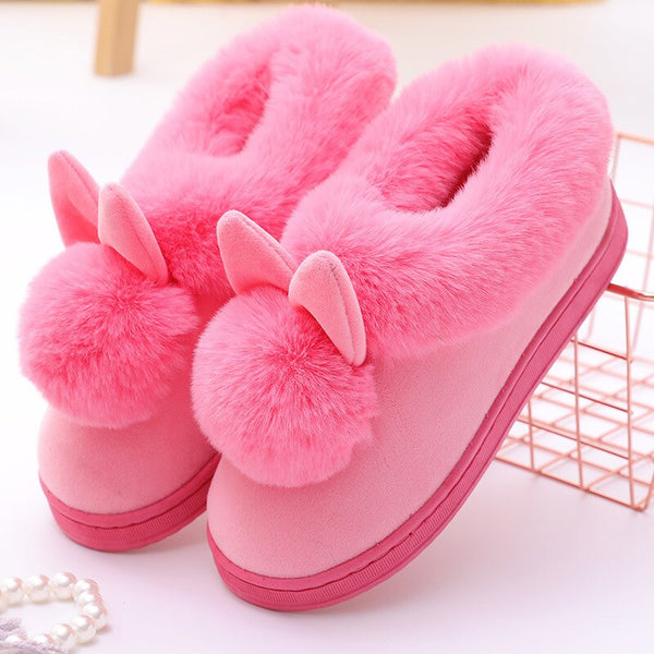 Chaussons chauds en coton