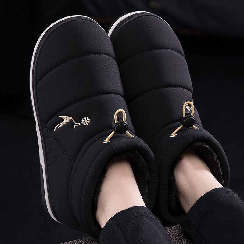 Chaussures d'intérieur chaudes