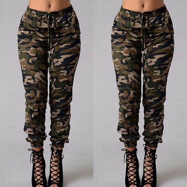 Pantalon Serafina - Pantalon confortable pour femme avec motif camouflage - décontracté et à la mode