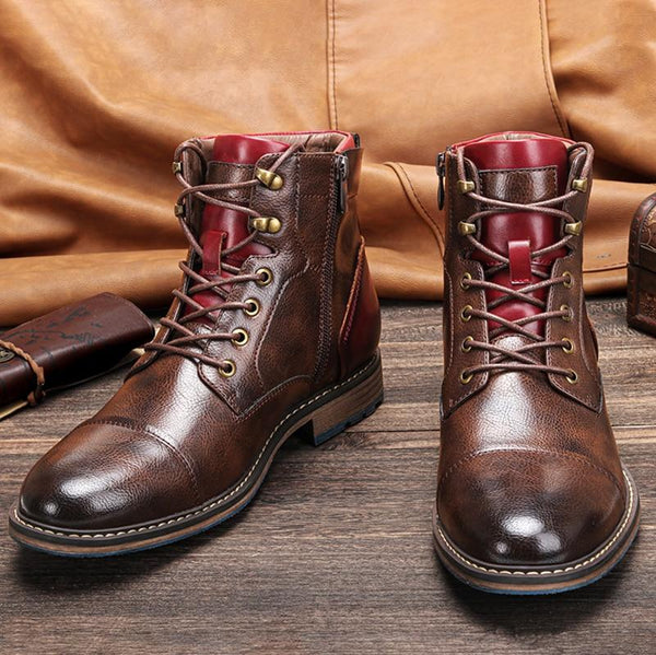 Remy™ | Bottes Oxford en cuir bio classiques