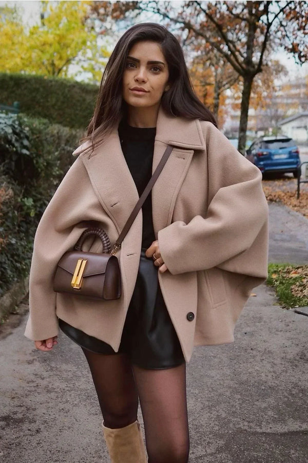 Marlene | Oversized Wollmantel