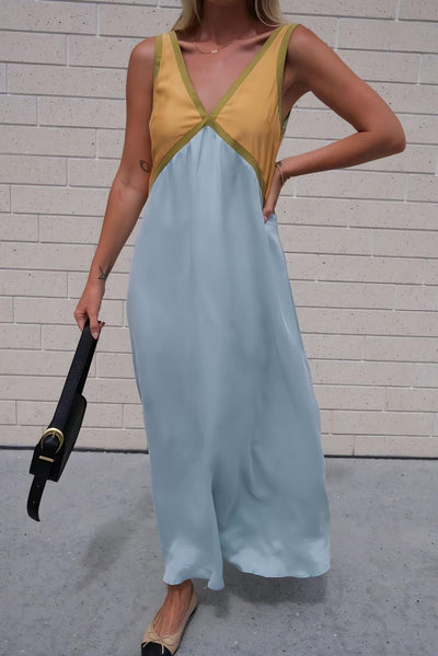 Elena - Robe midi sans manches