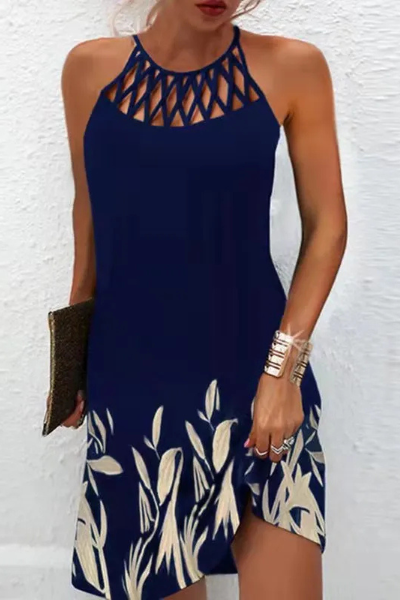 Lolita | Robe décontractée à dos nu