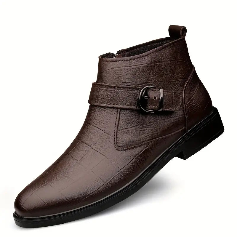 Botas de Cano Alto com Biqueira Redonda