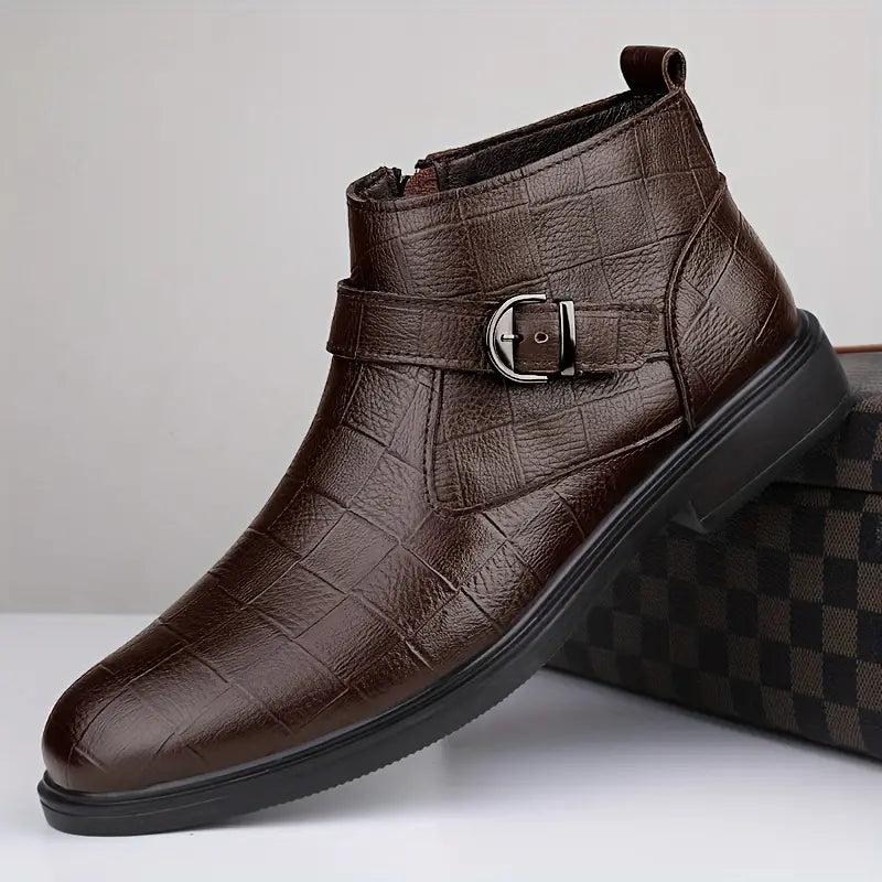 Botas de Cano Alto com Biqueira Redonda
