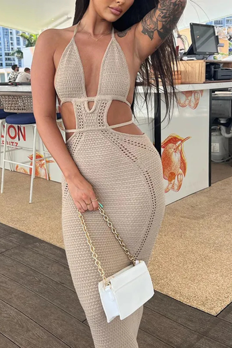 Jalene | Robe longue dos nu sexy