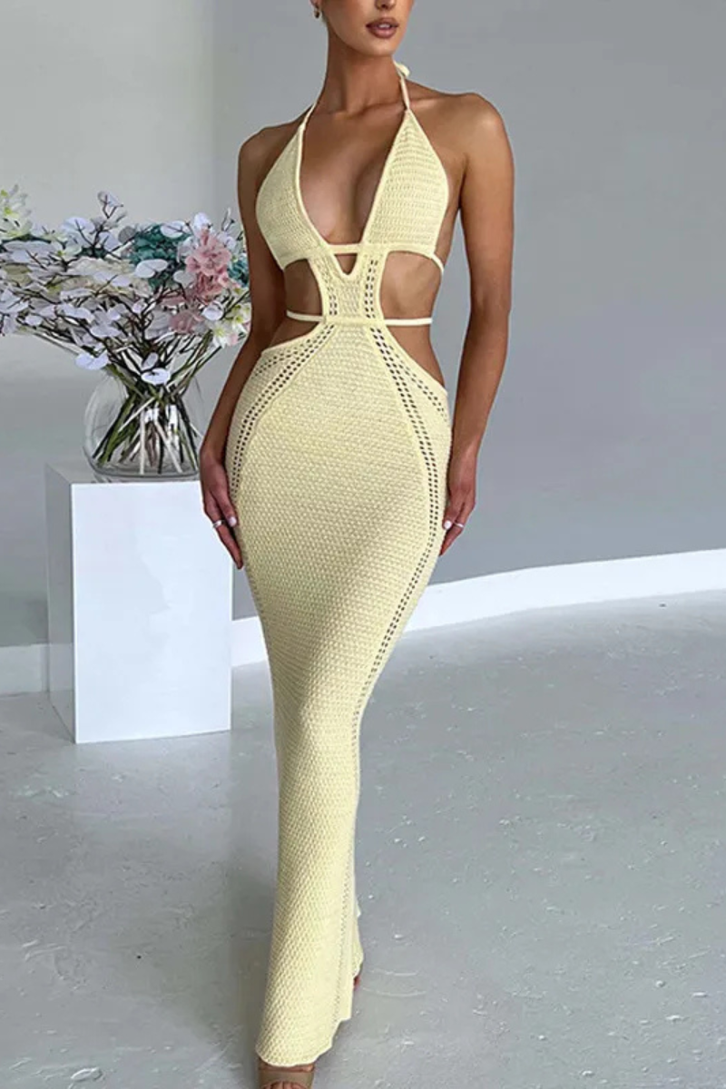 Jalene | Robe longue dos nu sexy