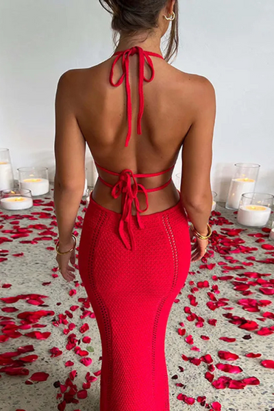 Jalene | Robe longue dos nu sexy