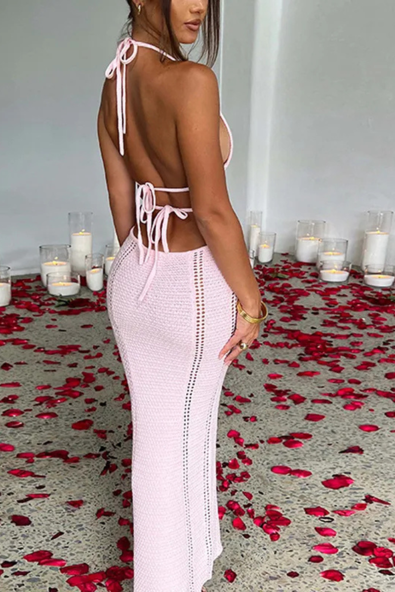 Jalene | Robe longue dos nu sexy