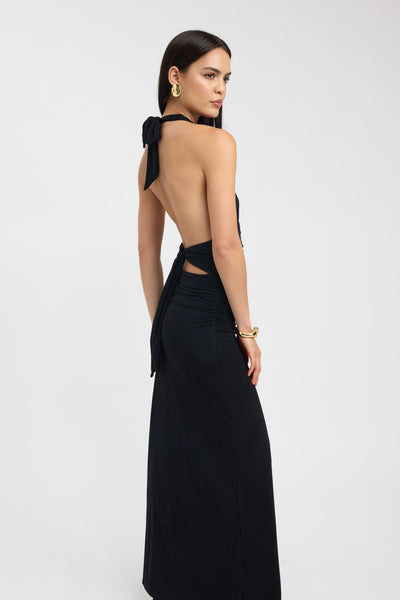 Sariah | Robe longue élégante à bretelles