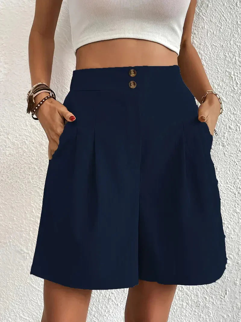 Short taille haute pour femme