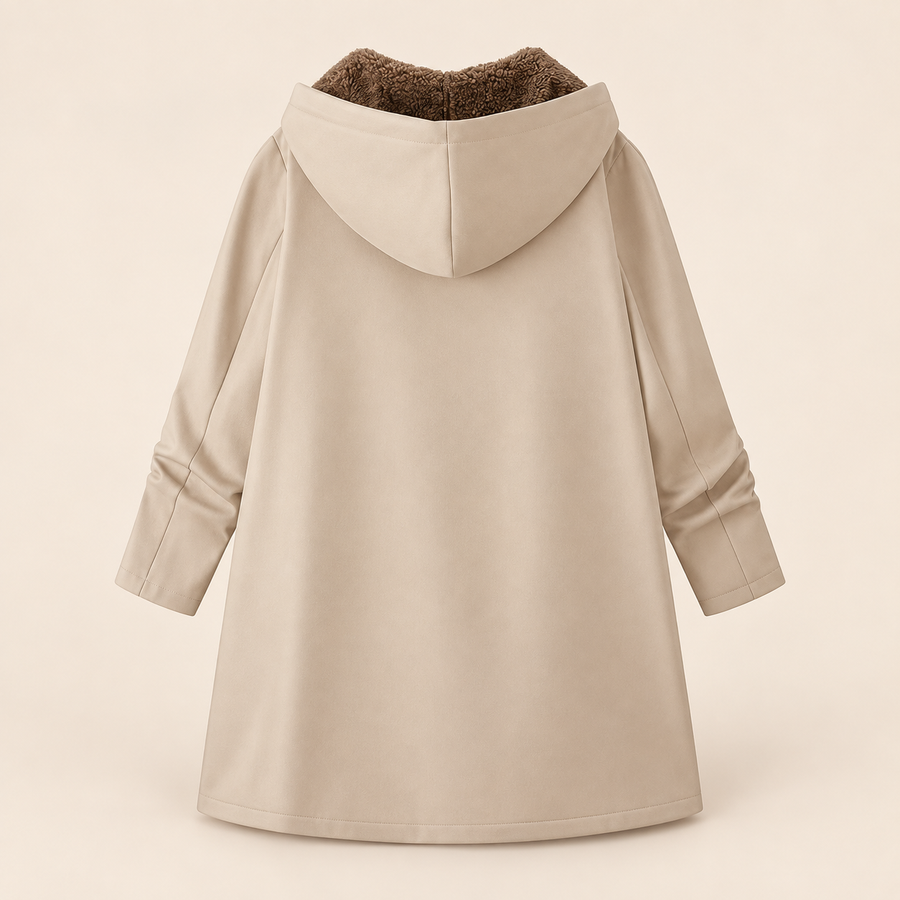 Manteau Capuche Doublé Douillet