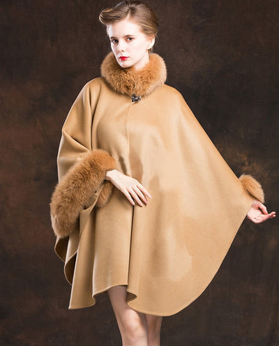 Manteau fantaisie en cachemire™