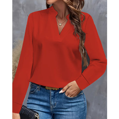 Chemise ample - Col en V et coupe confortable