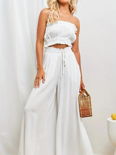 Pantalon femme taille haute