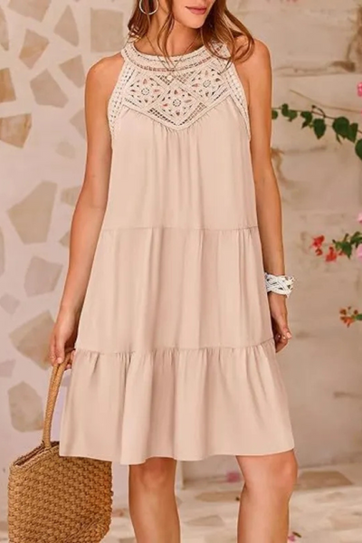 Meliora | Robe d'été dos nu coupe trapèze