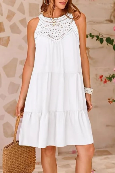 Meliora | Robe d'été dos nu coupe trapèze