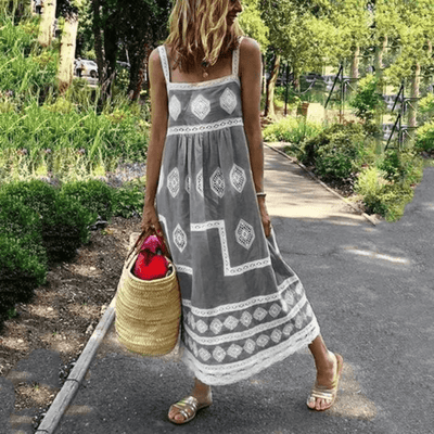Rowan - Robe vintage sans manches