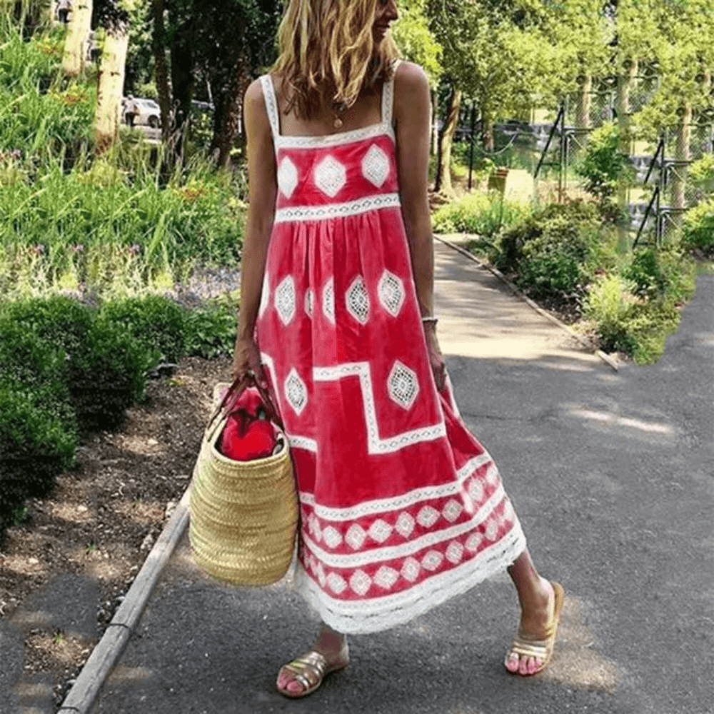 Rowan - Robe vintage sans manches