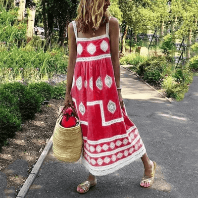Rowan - Robe vintage sans manches