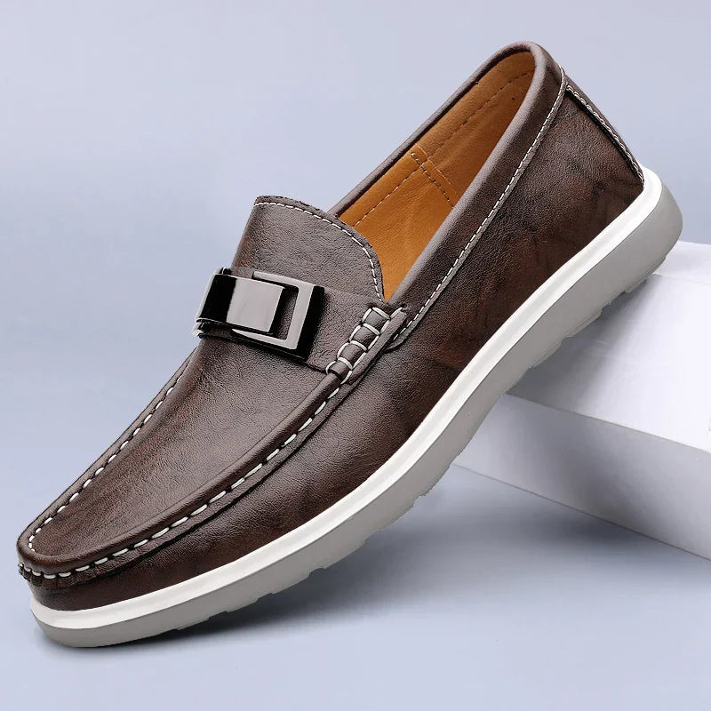 Mocassins homme — intérieur rembourré et confortable