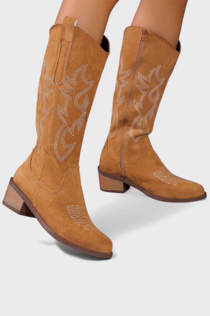 Bottes Western à Tige Haute