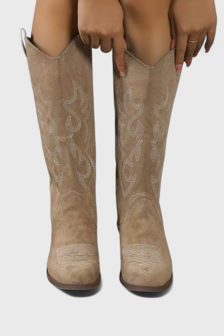 Bottes Western à Tige Haute