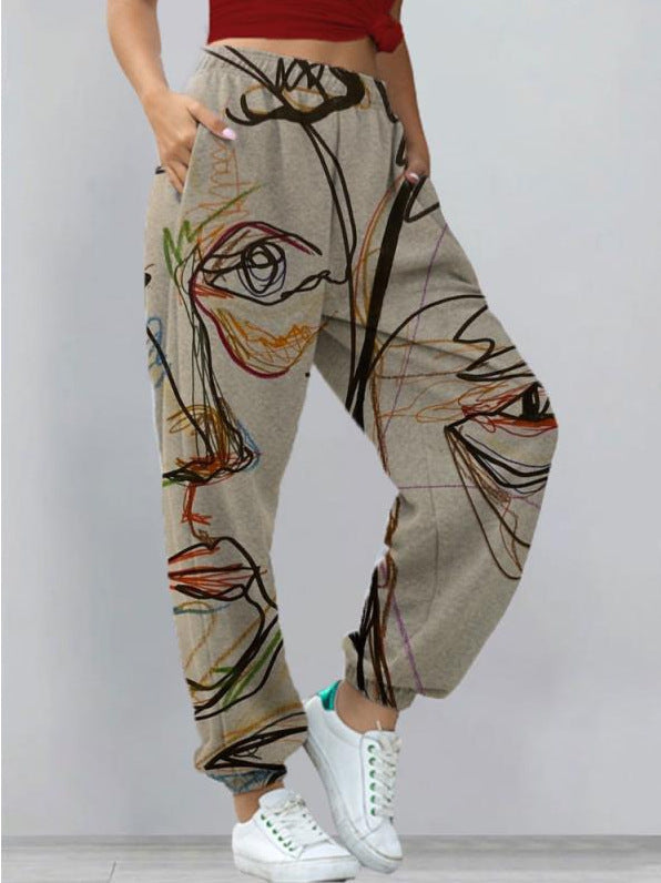 Noémie – Pantalon Imprimé Chic & Fluide
