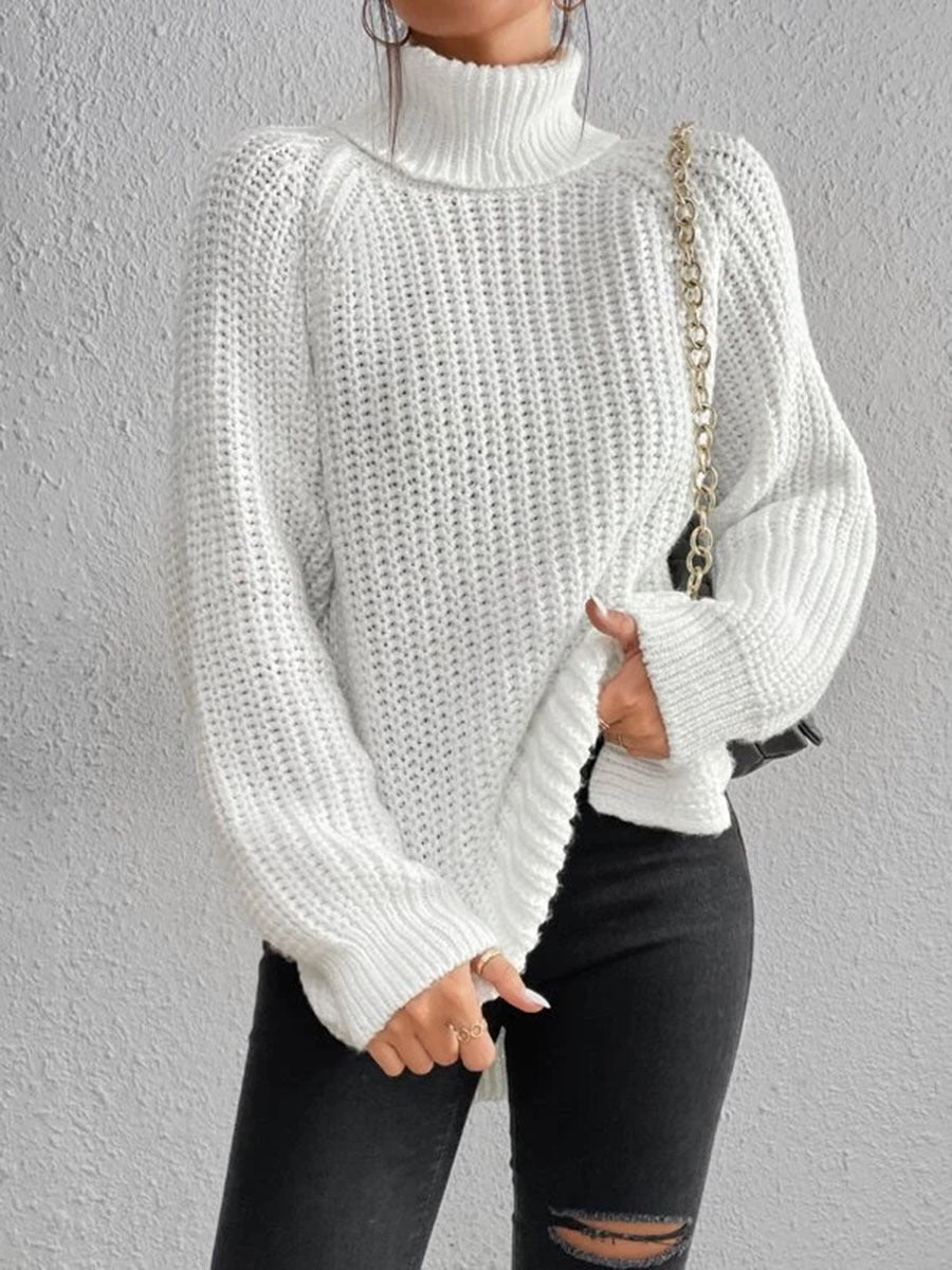 Pull Ana — détail de la maille, texture raffinée