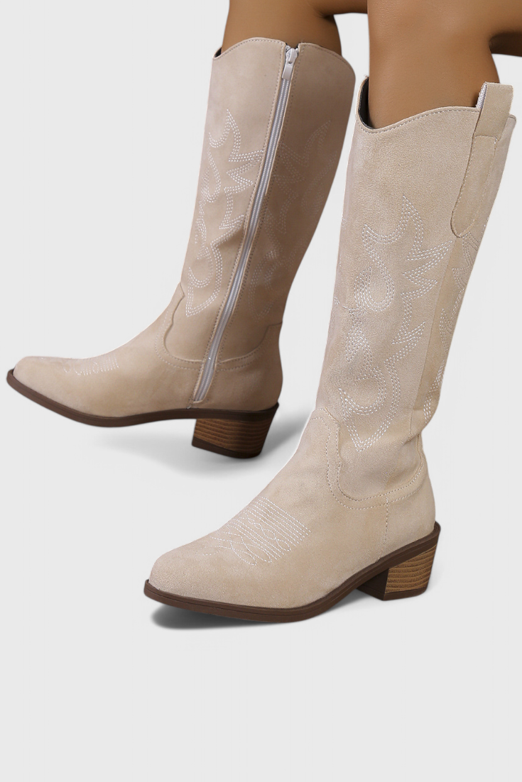Bottes Western à Tige Haute