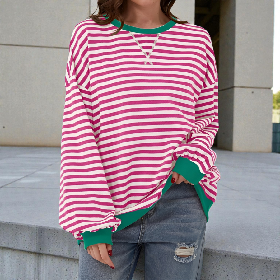 Pull Rayures Classiques — styling superposition, versatilité vestiaire
