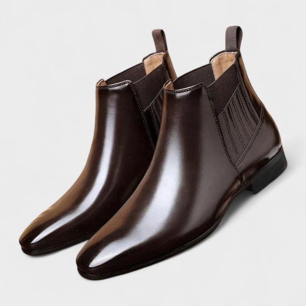 Botins de Salto em Bloco Minimalistas