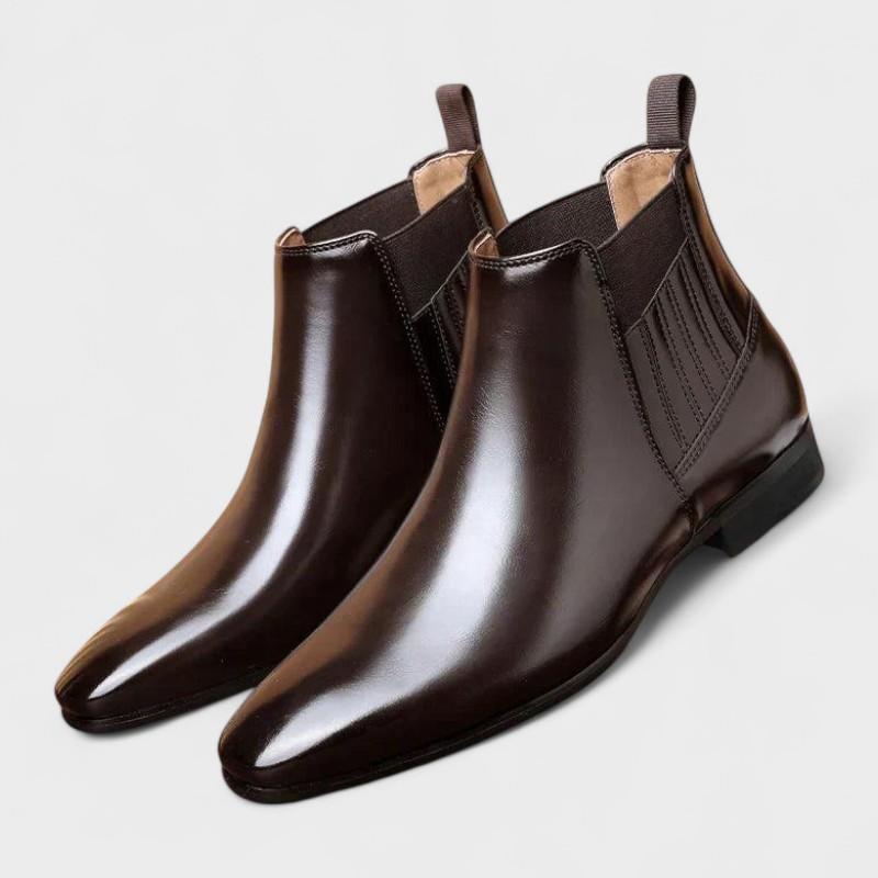 Botins de Salto em Bloco Minimalistas
