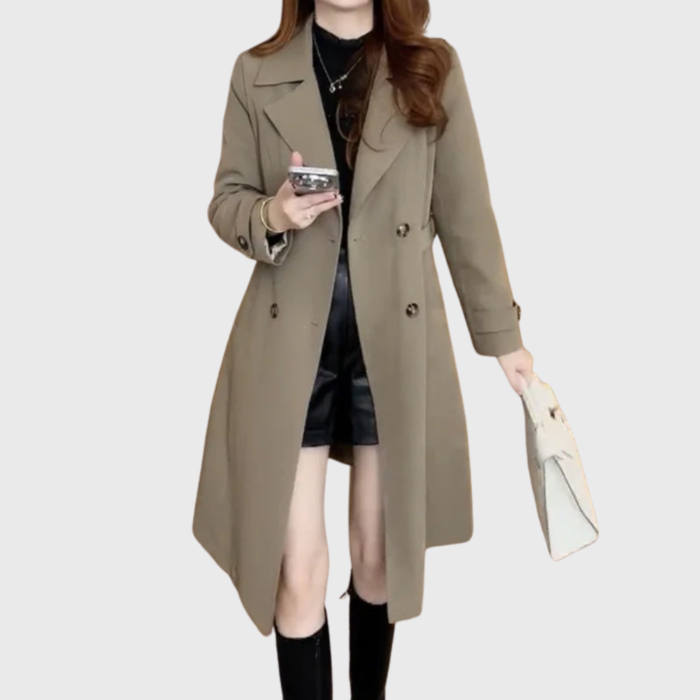Manteau trench sophistiqué