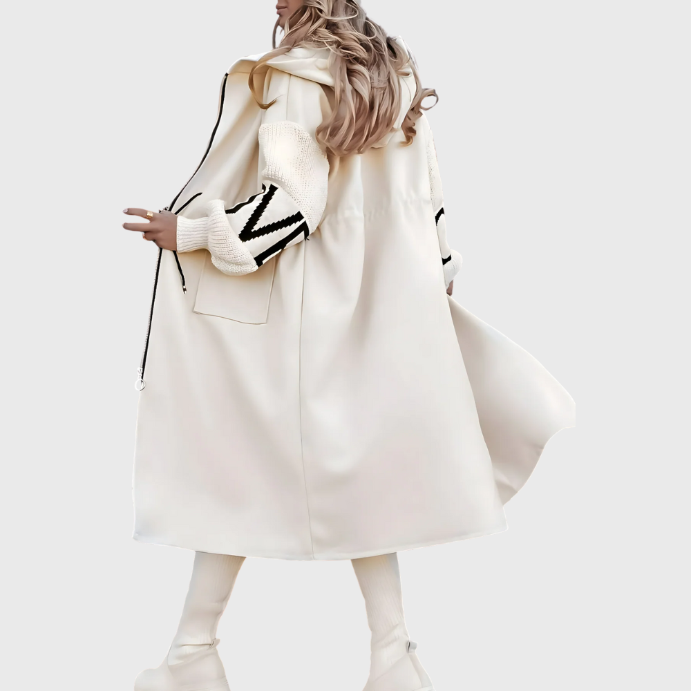 Veste pour femme avec manches en maille