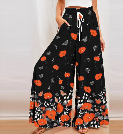 Pantalons imprimés pour femmes