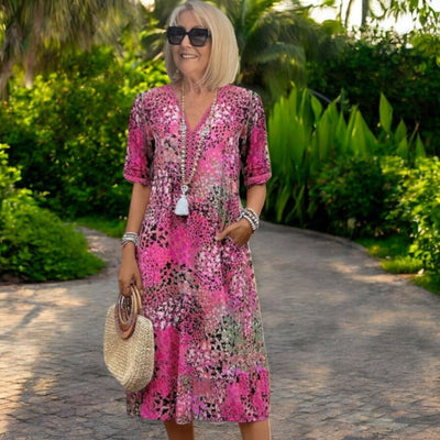 Aimee™ | Robe Printanière Éclatante