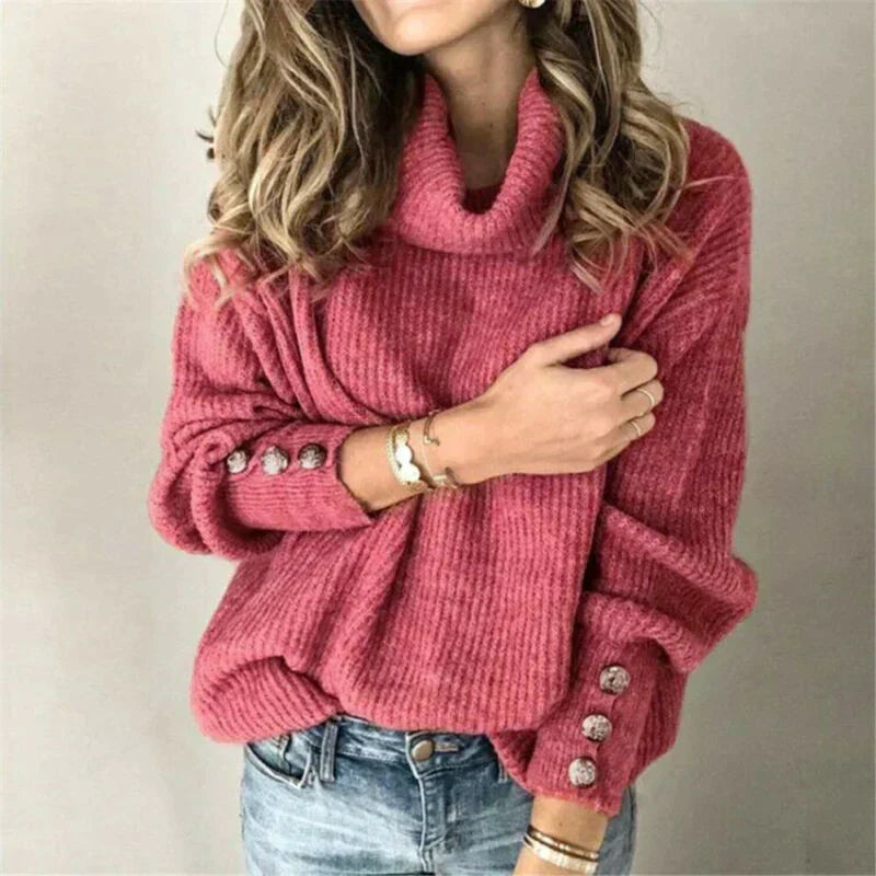 Pull Col Rond Coupe Épurée et Intemporelle