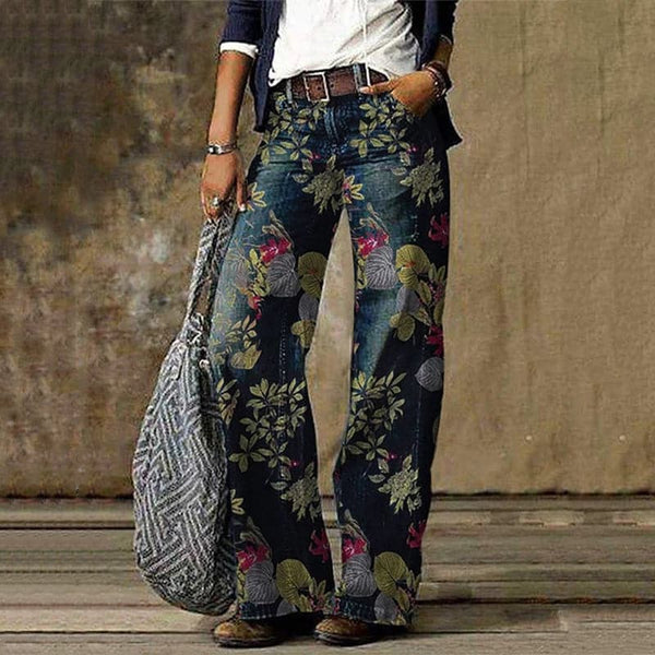 Genelia - Jeans vintage élégants