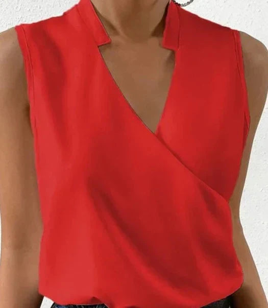 Elena - Elégant top sans manches - Intemporel, stylé & combinable de multiples façons