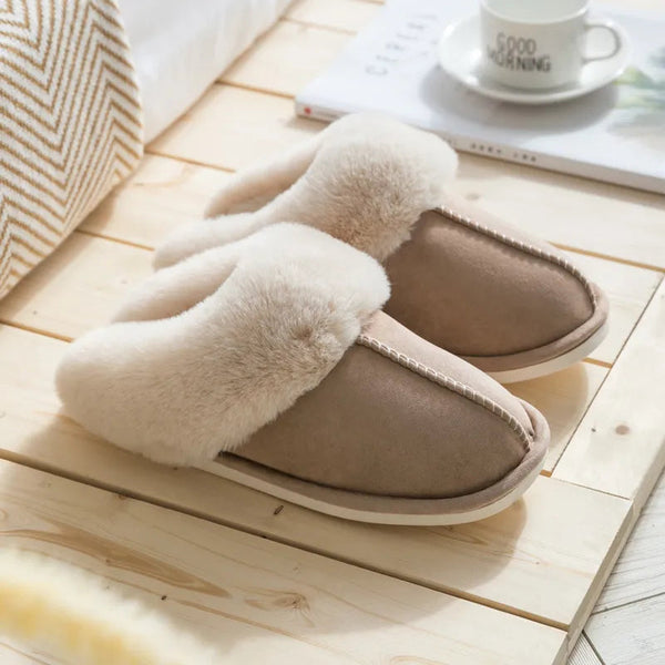 Pantufas Fechadas Aconchegantes com Borda