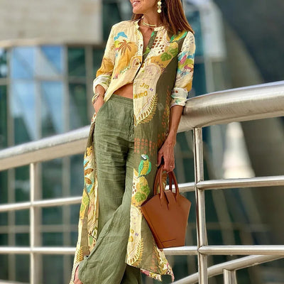 Jessica | Ensemble coordonné en lin